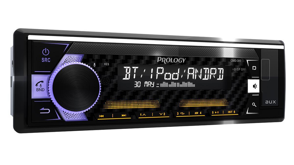 PROLOGY CMD-300 -  FM/USB/BT ресивер с DSP процессором