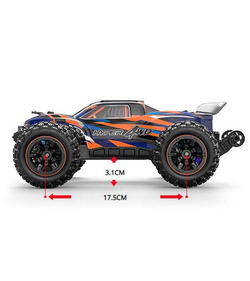 Радиоуправляемый монстр MJX Hyper Go 16108 (оранжевый) 4WD 2.4G LED 1/16 RTR