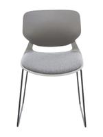 Стул пластиковый LA ALTA ESKIN серый