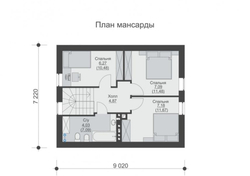Проект Дома 76,5 кв. м К-139