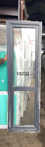 Дверь Пластиковая Б/У 217(в) х 65(ш) (балконная)