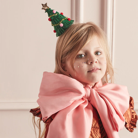 Заколка-шляпка "Ёлочка" 1 шт