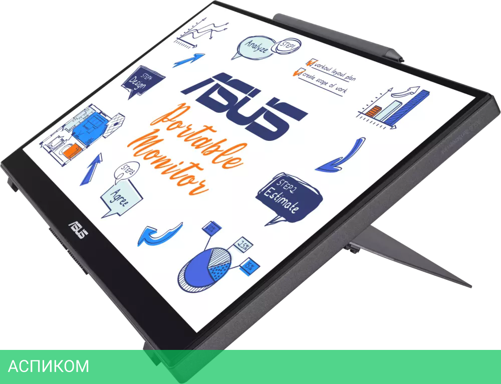 Портативный монитор ASUS ZenScreen MB14AHD