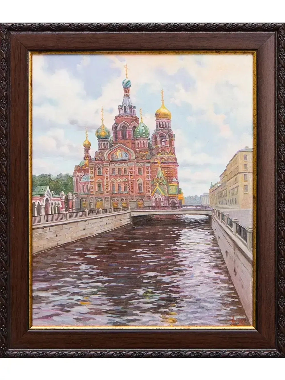 Картина маслом Спас Дельцов