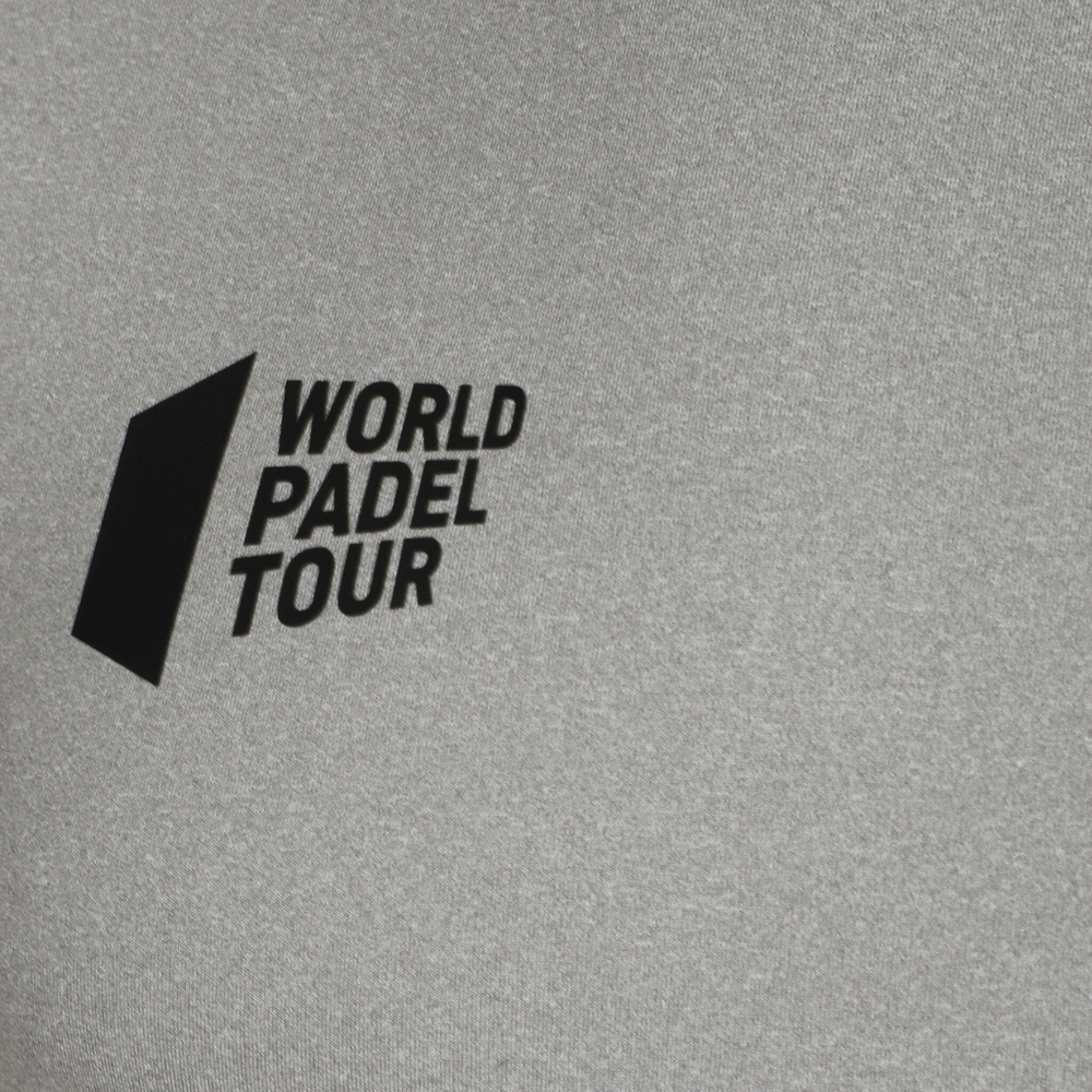 Мужское теннисное поло Bullpadel Liron T-Shirt Men - Grey, Yellow