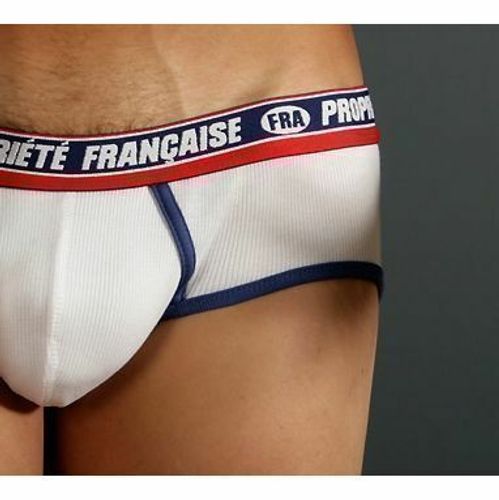 Мужские трусы брифы Aussiebum Patriot Property of France White AB00162