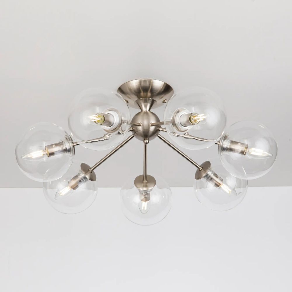 Citilux Томми CL102171 Люстра потолочная Матовый Хром