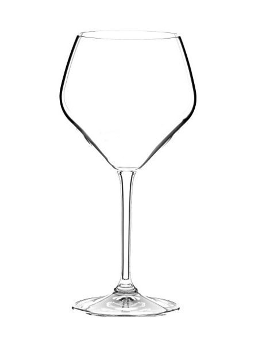 Набор фужеров для белого вина 4 шт 670 мл Riedel Heart to Heart Chardonnay Австрия пустой