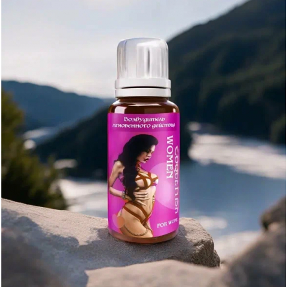 Возбуждающие капли COQUETTISH WOMEN Миагра, 30 мл.