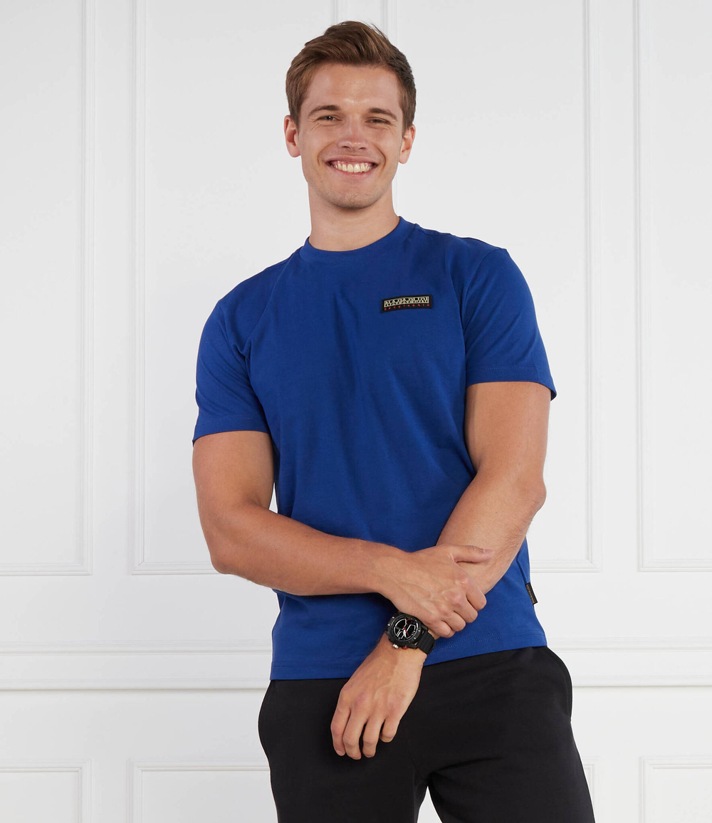 Футболка S-IAATO Napapijri - голубой(NP0A4HFZ)