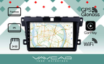 Магнитола для Mazda CX-7 2007-2012 - Vaycar VA41-0097 на Android 13, 8-ядер, 2Гб-32Гб, 4G SIM-слот
