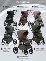 Коляска 3 в 1 Sweet Baby SBL Orso New + автокресло Elegante Plus New Dark Green