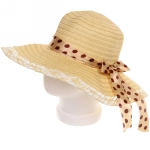 Шляпа женская с широкими полями «TiraMiSu- Афина», микс цветов, р58, ширина полей 10 см