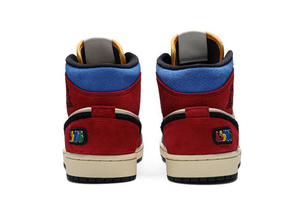 Кроссовки Blue The Great X Jordan Air Jordan 1 Mid Fearless