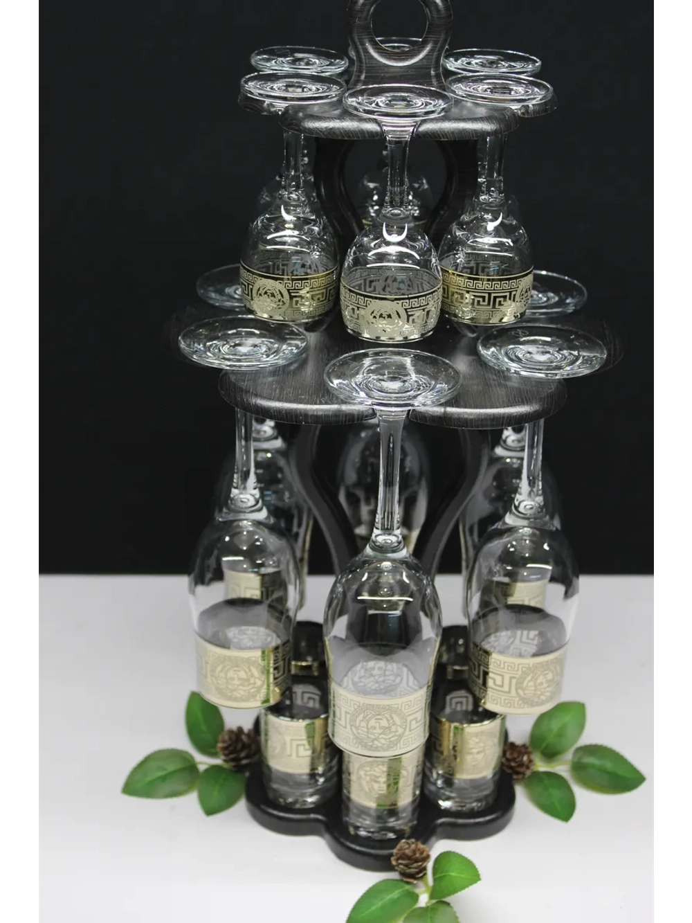 Барный набор 18 предметный с Бокалом