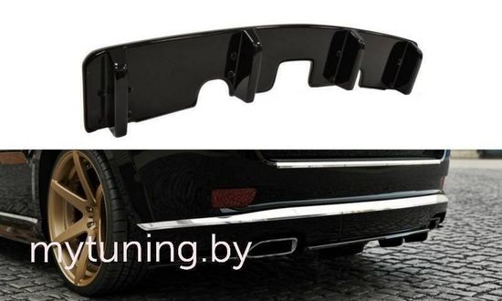 Накладка на бампер задний для JEEP Grand Cherokee WK2 Summit 14-...