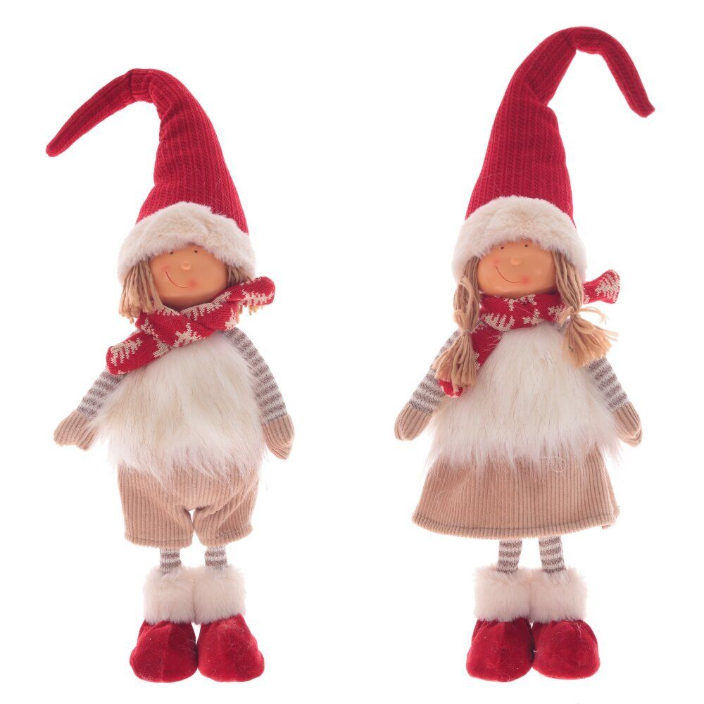 GAEM Игрушка набивная "Мальчик, Девочка", L13 W11 H58/36 см, 2в.