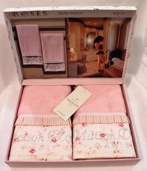 Набор полотенец ROSES- РОСЭС 2пр 50х100 Maison Dor (Турция)