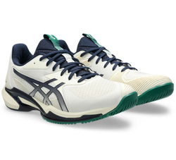 Мужские кроссовки теннисные Asics Solution Speed FF 3 - кремовый/полночный