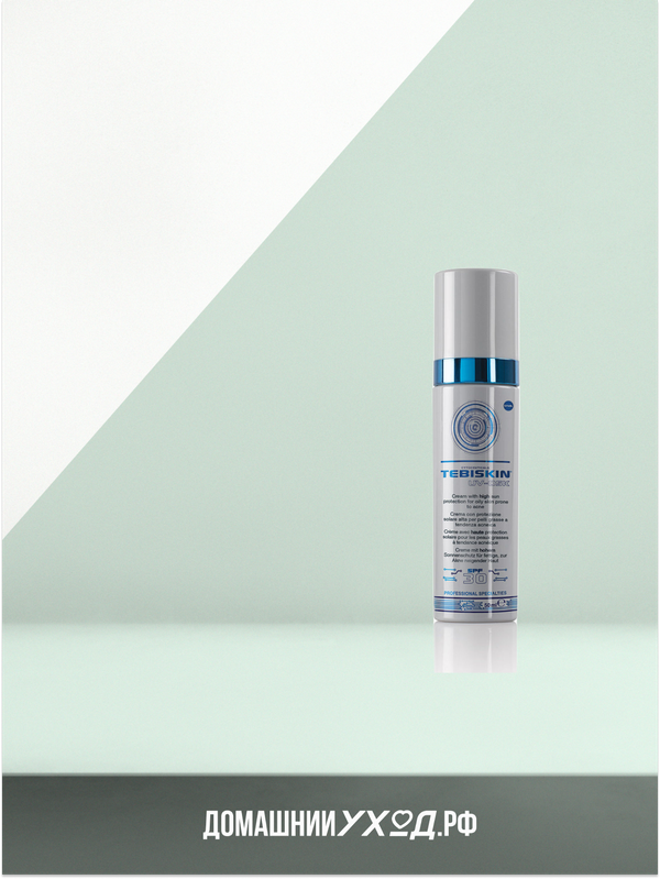 Фотозащитное средство для жирной и проблемной кожи UV-Osk Cream SPF 30, Tebiskin, 50 мл