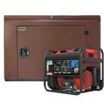Генератор бензиновый инверторный SUNREKA G7500i с кожухом Geon 1200 RAL 8017