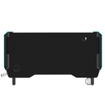Стол для компьютера (для геймеров) FoxGear FG-ZE-49B с электроприводом и RGB-подсветкой