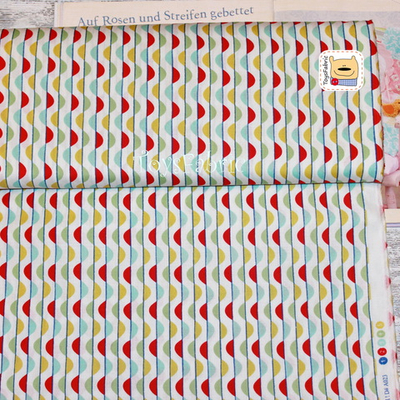 Ткань для пэчворка 20622 (цветные волны) 45х55см