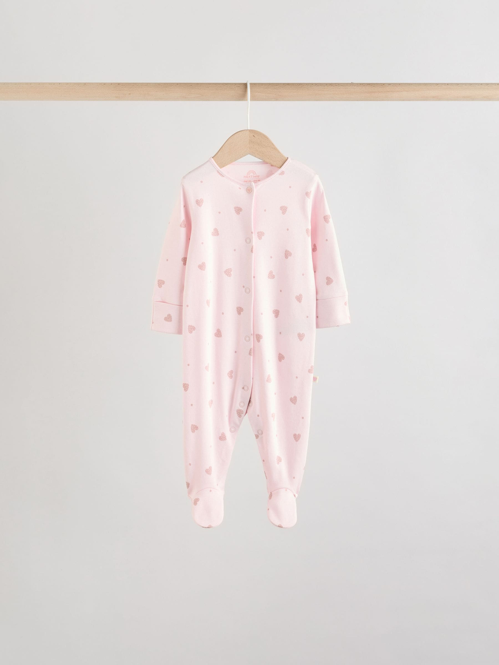 Комбинезон / Cлип для малышей Next AW2-290, 7 шт., Розовый, Бежевый