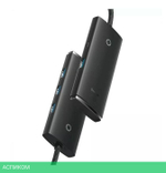 USB-хаб Baseus Lite Series Black (WKQX030201)