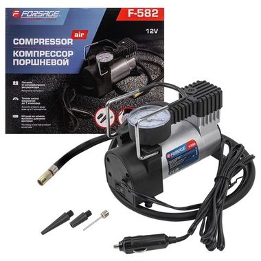 Компрессор поршневой автомобильный F-582 ''FORSAGE''14A 12V Forsage F-582