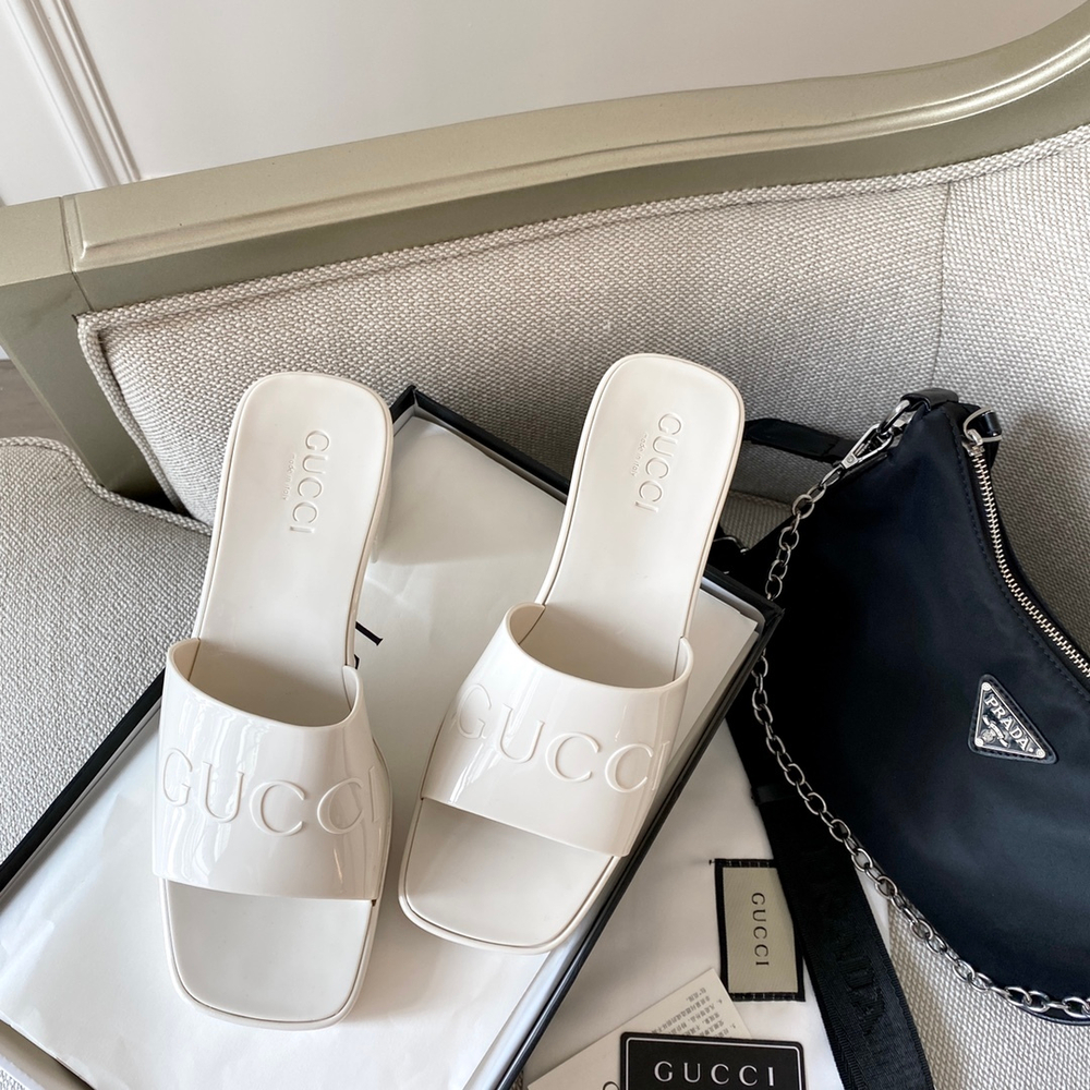 Gucci Rubber Slide Sandal