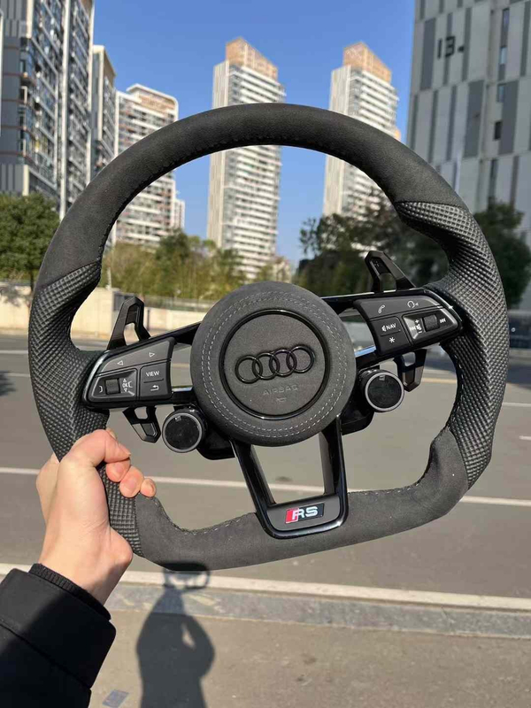 Custom Steering Wheel AUDI with Bosch multifunctionals units