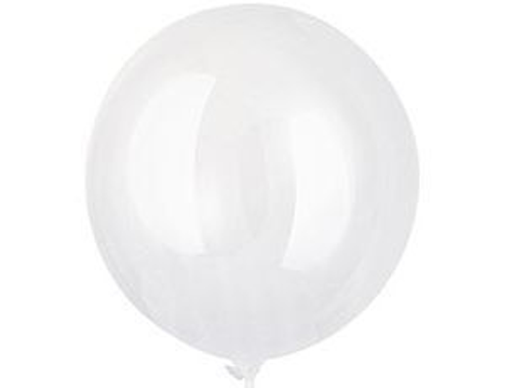 К Deco Bubble (Бабл), 36"/86 см, Прозрачный, Растянутый, 1 шт. (В синей упаковке)