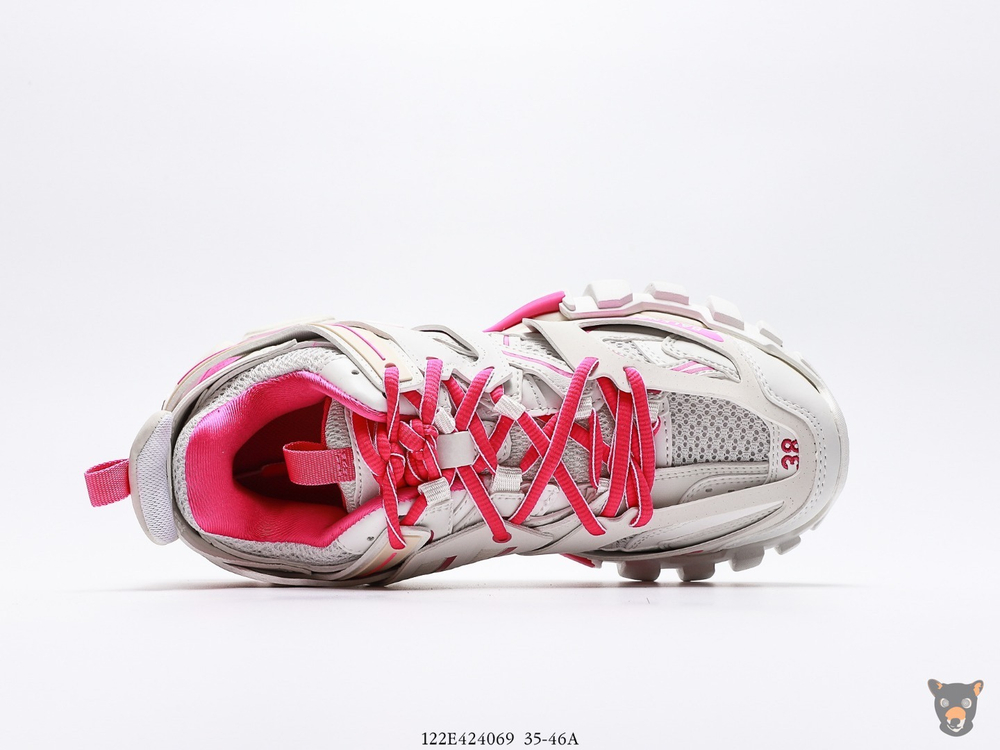 Кроссовки Track Trainers White/Pink