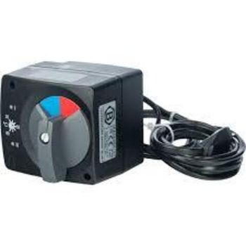 Сервопривод для смесительных клапанов с датчиком для фиксированной регулировки температуры, AC 230V