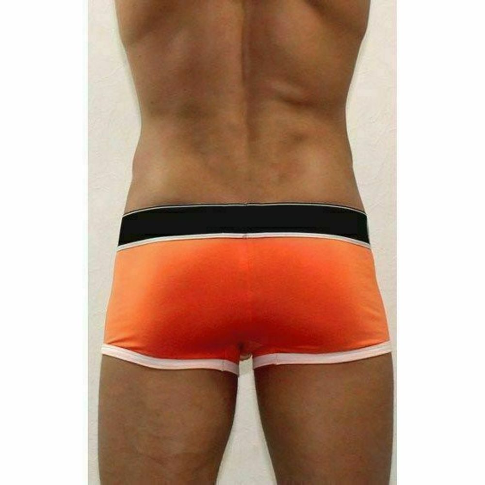 Мужские трусы боксеры оранжевые Diesel Only the Brave Orange Boxer DIS0189