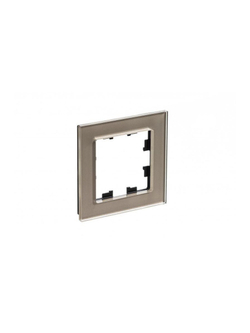 Рамка 1-м AtlasDesign Nature стекло шампань SE ATN320501