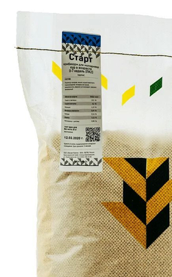 Комбикорм Южная Корона для молодняка кур в возрасте 0-7 недель СТАРТ (гранула, 2,0 мм), 25 кг