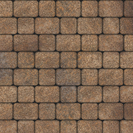 Тротуарная плитка КЛАССИКО - Листопад гранит Клен, комплект из 2 видов плит