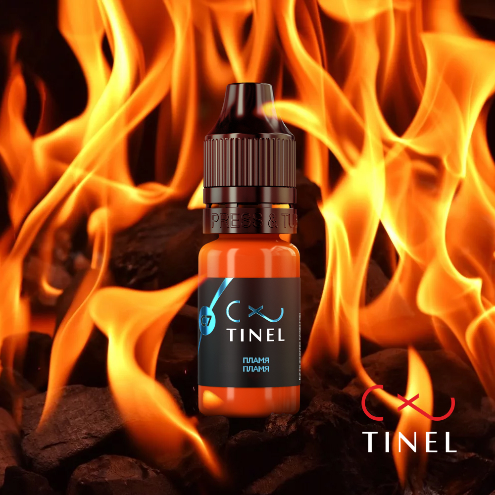 Пигмент для татуажа Тинель C7 Пламя