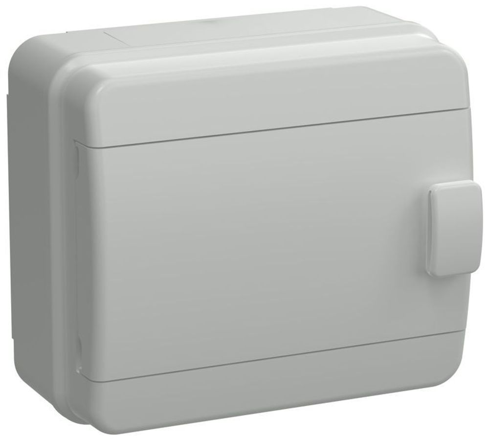 Корпус КМПн-8 TEKFOR IP65 сер. непрозр. дверь пластик. IEK TF5-KP73-N-08-65-K03-K03