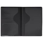 Обложка для паспорта "Passport Map", мягкая экокожа, коричневая, STAFF, 238876