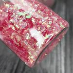Хлопья Розовые перламутровые для дизайна ногтей, маникюра, бодиарта, макияжа...
