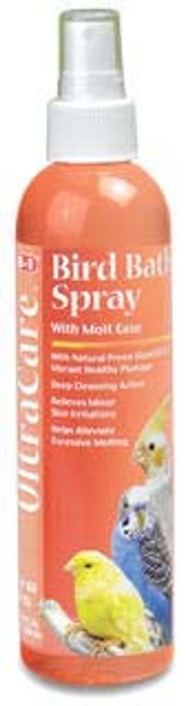 8in1 Bird Bath Spray средство для очищения перьев 273 мл 8in1 Bird Bath Spray средство для очищения перьев 273 мл
