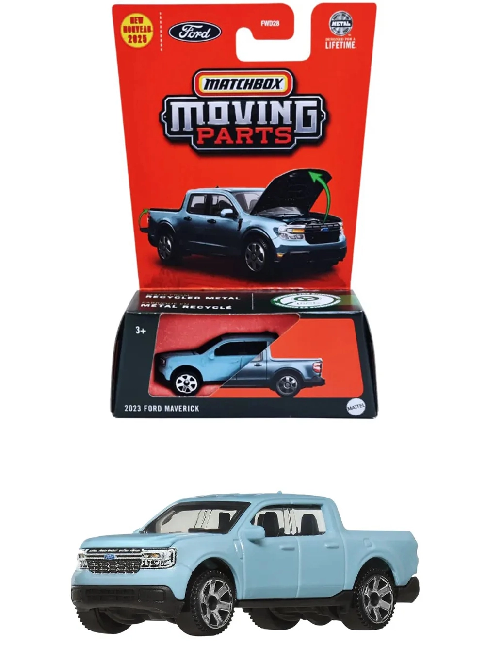 Машинка Хот Вилс Matchbox 2023 Ford Maverick FWD28 JBW65