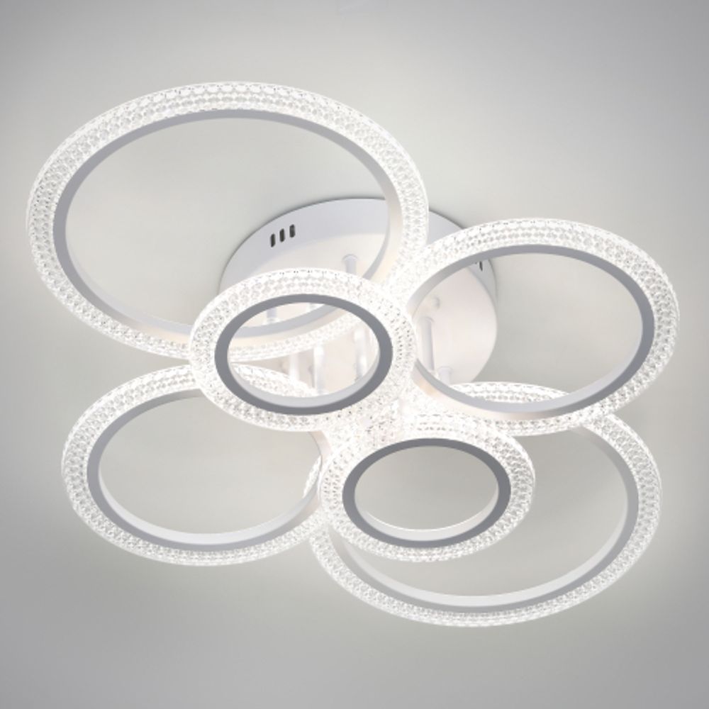 Светильник потолочный светодиодный Rivoli   6107-109 132 Вт LED 2800К - 6200К модерн с пультом