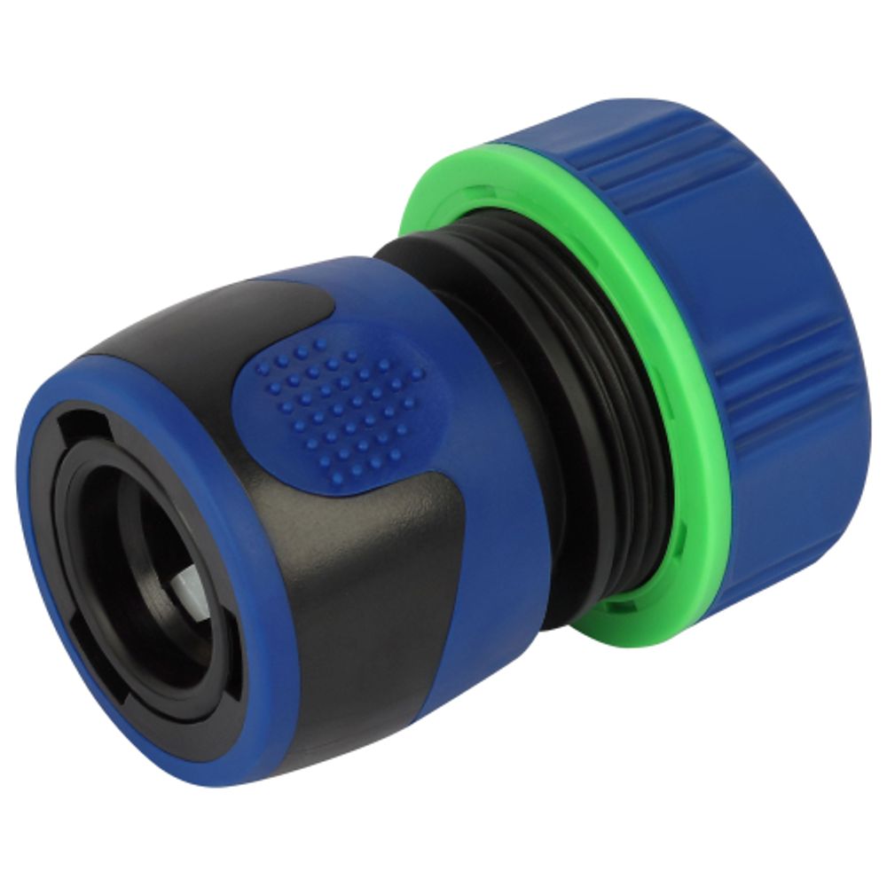 Коннектор GREEN APPLE GAP-C1903 для шланга 19 мм 3/4 дюйма пластик TPR | Аксессуары для полива Green Apple