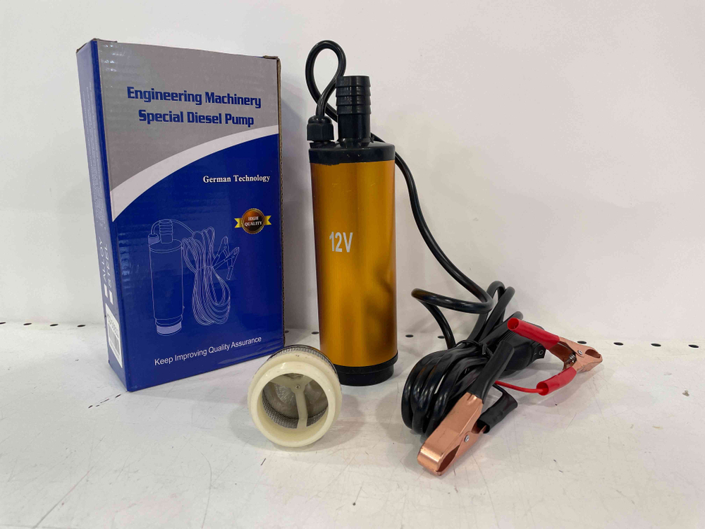 12V / Погружной насос для дизельного топлива 12 вольт, D20 мм (1 шт)