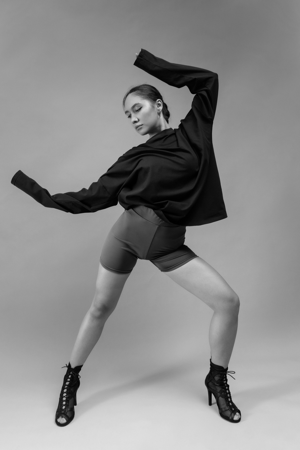 Ботильоны для танцев LaLaMooN - SH-07-095-BL