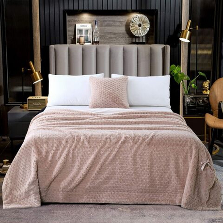 Плед 220х240 Sofi De MarkO Аврил розовый